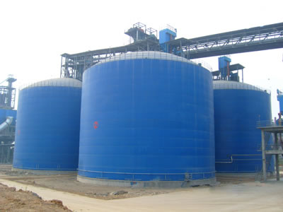 方城水泥钢板库改造