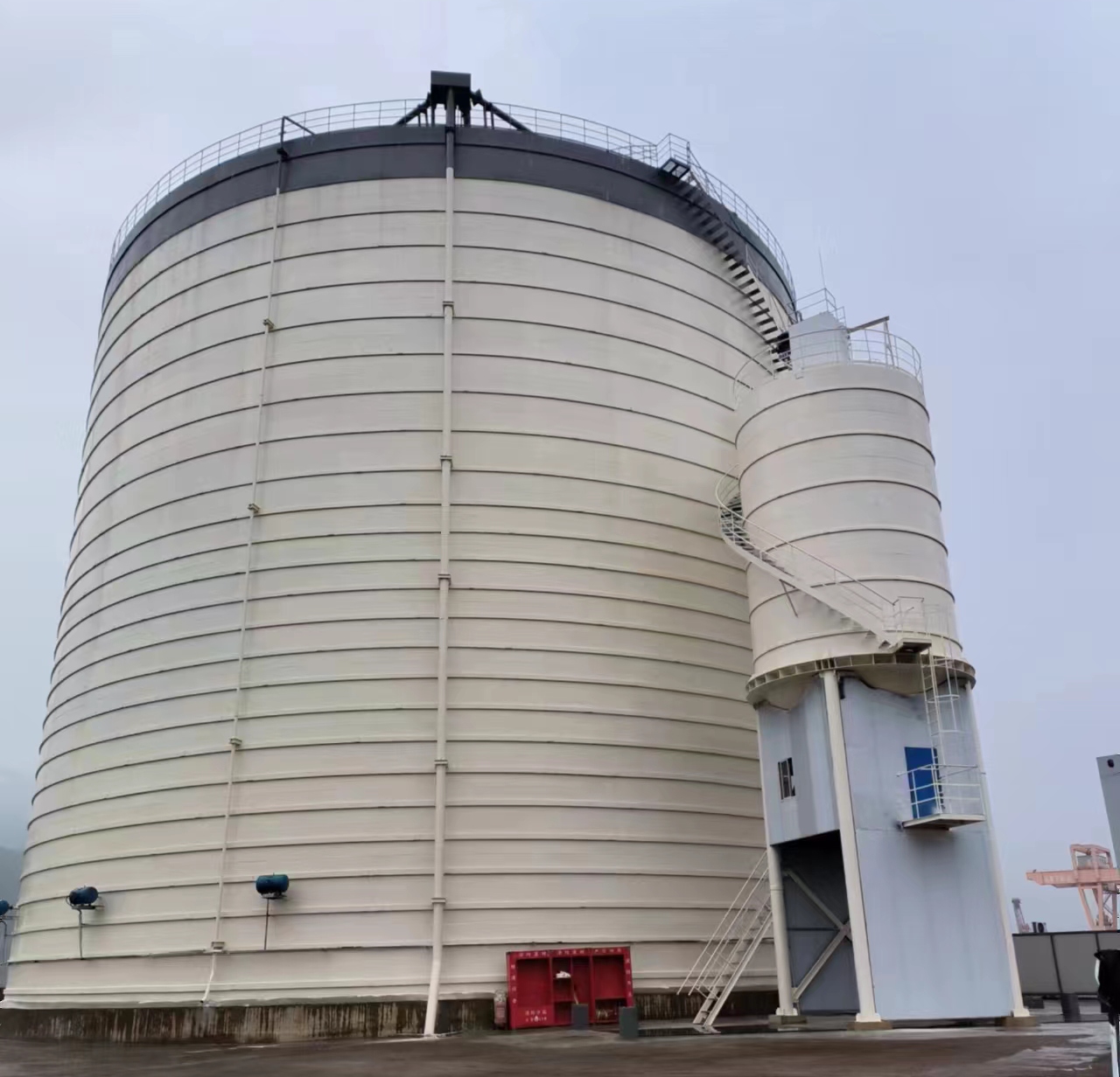 方城10万吨水泥钢板库